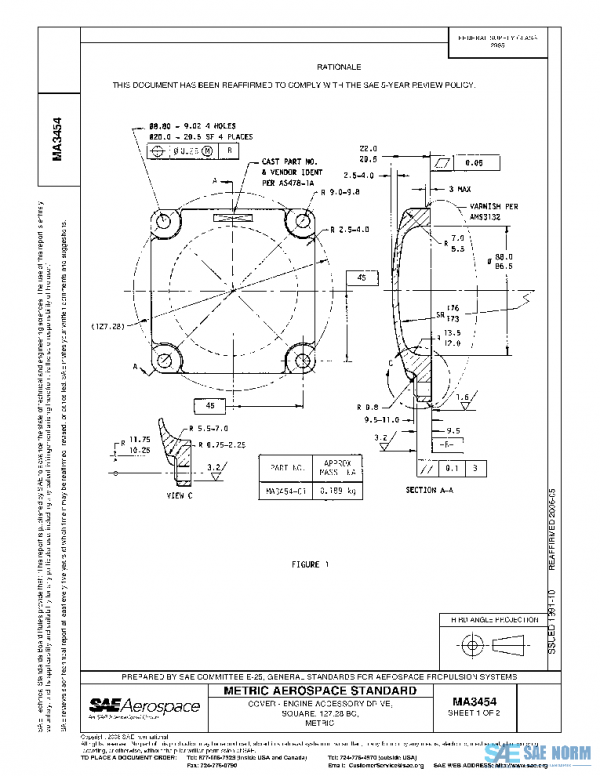 SAE MA3454 PDF SAE MA3454 PDF