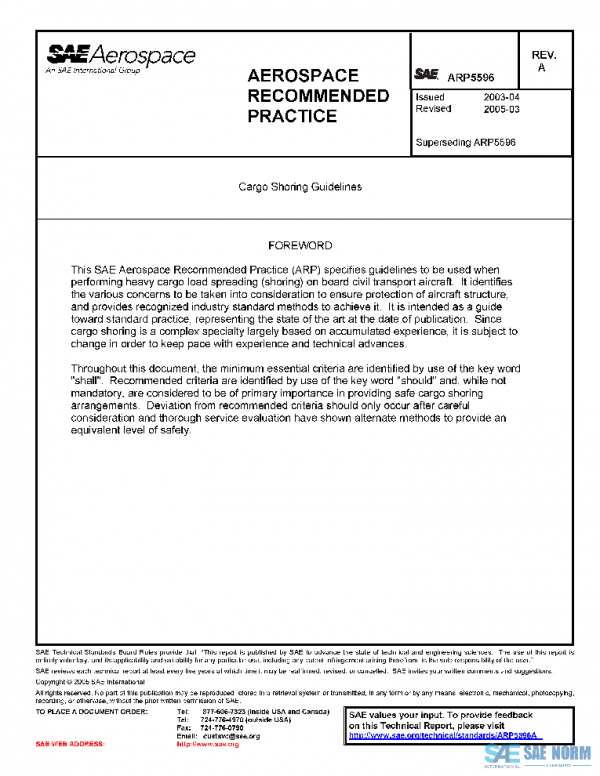 SAE ARP5596A PDF