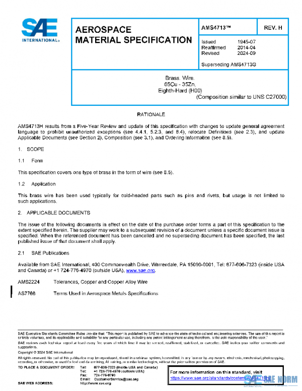 SAE AMS4713H PDF