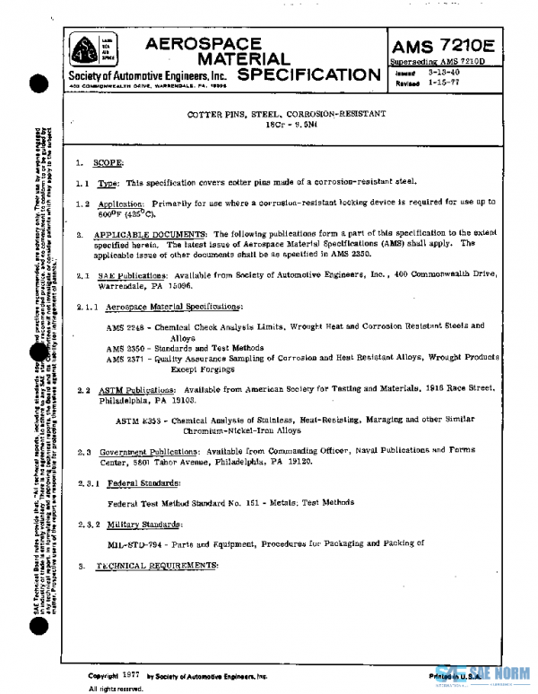SAE AMS7210E PDF