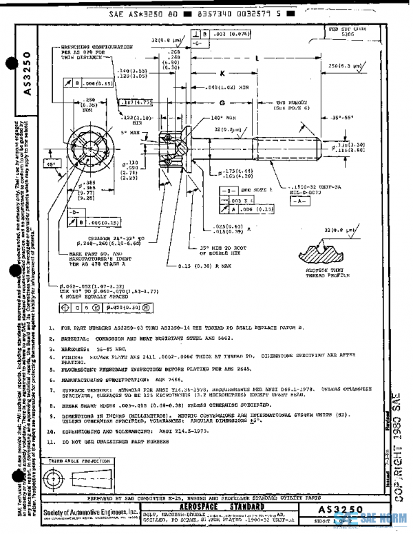 SAE AS3250 PDF SAE AS3250 PDF