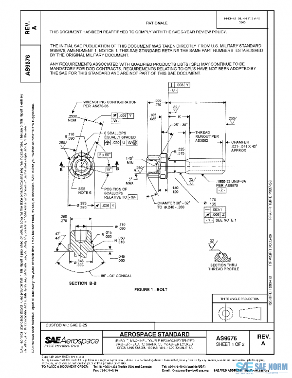 SAE AS9676A PDF SAE AS9676A PDF