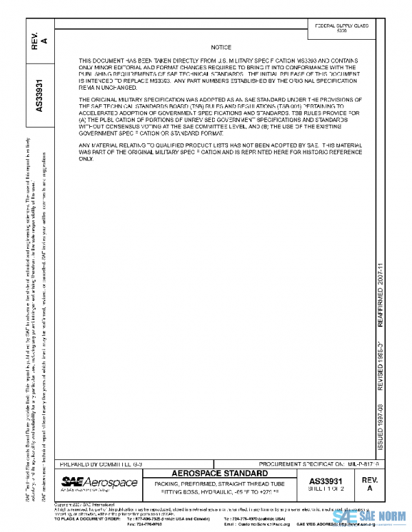 SAE AS33931A PDF SAE AS33931A PDF