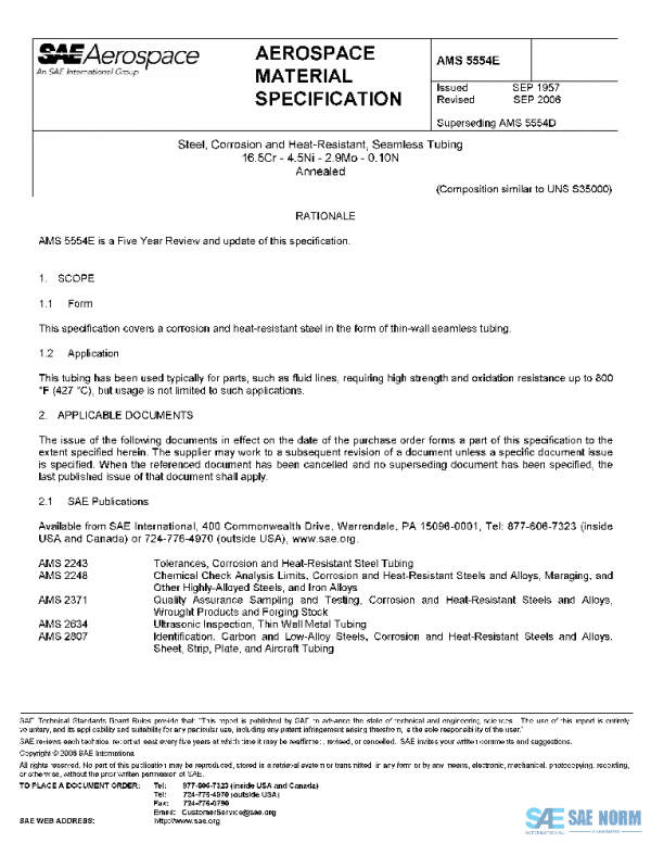 SAE AMS5554E PDF