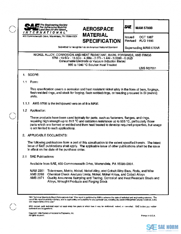 SAE MAM5706B PDF