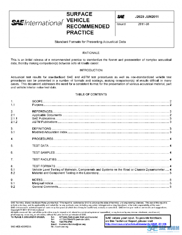 SAE J2629_201106 PDF