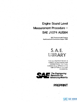 SAE J1074_198408 PDF