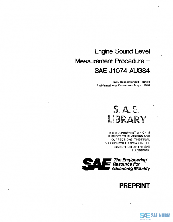 SAE J1074_198408 PDF