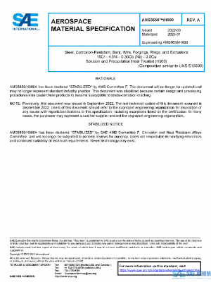 SAE AMS5659/H900A PDF