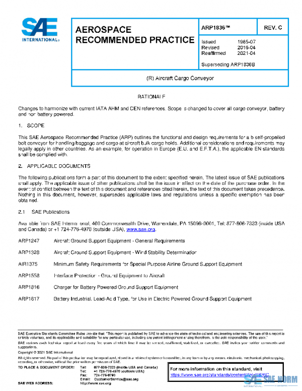 SAE ARP1836C PDF