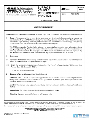 SAE J2013_199105 PDF