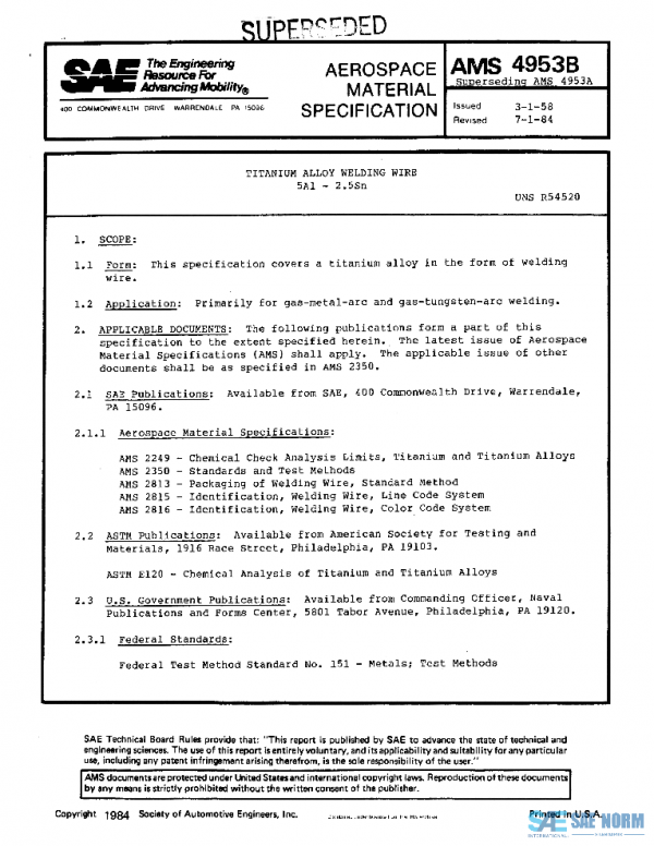 SAE AMS4953B PDF