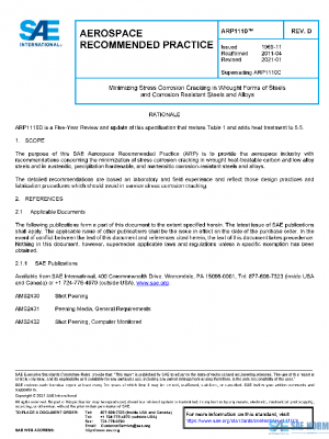 SAE ARP1110D PDF