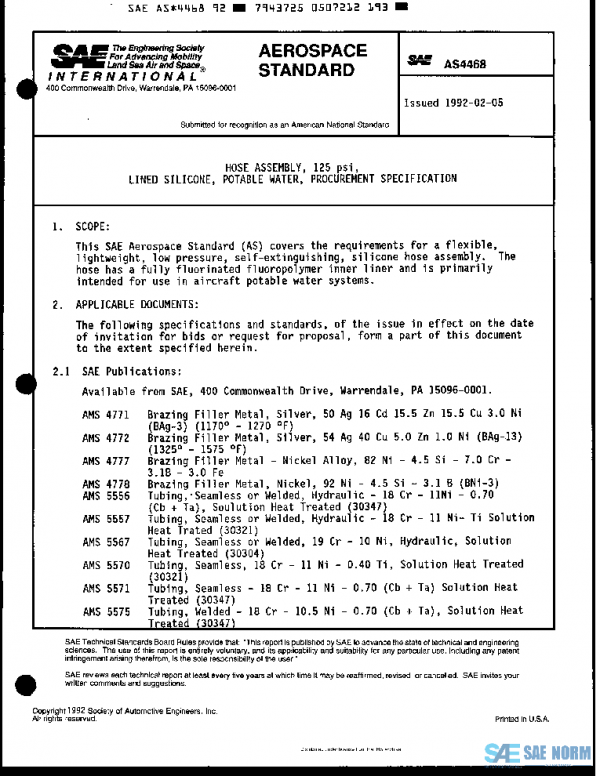 SAE AS4468 PDF SAE AS4468 PDF