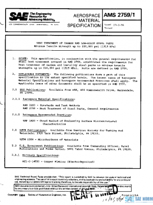 SAE AMS2759/1 PDF