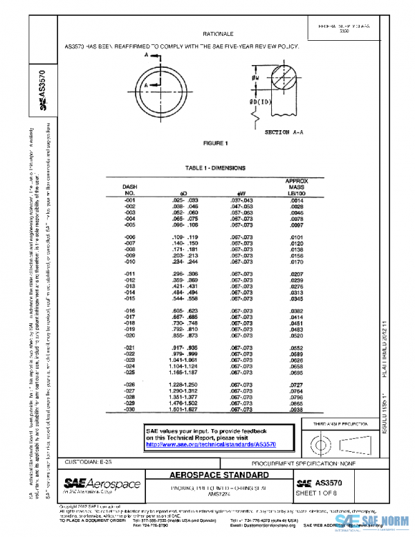 SAE AS3570 PDF SAE AS3570 PDF