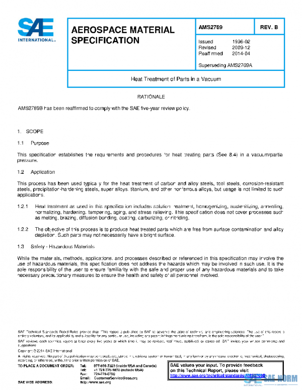 SAE AMS2769B PDF