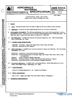 SAE AMS4501A PDF