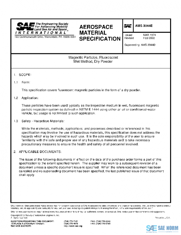 SAE AMS3044E PDF