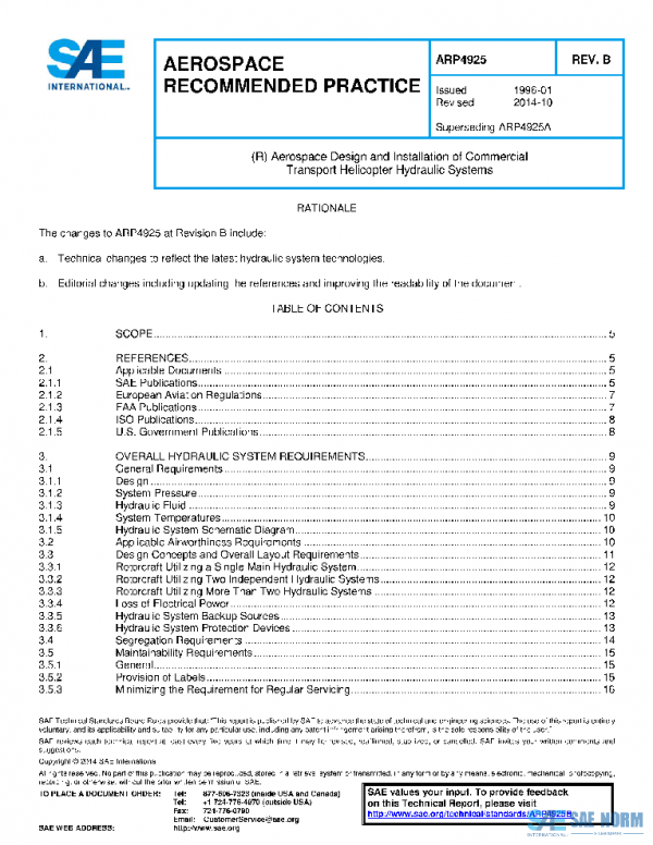 SAE ARP4925B PDF