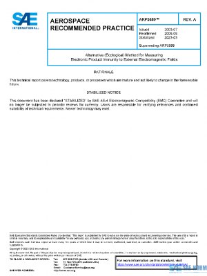 SAE ARP5889A PDF