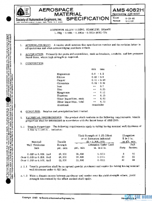 SAE AMS4082H PDF