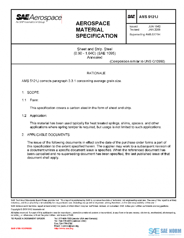 SAE AMS5121J PDF
