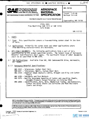 SAE AMS5010H PDF