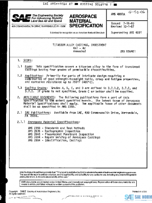 SAE AMS4991A PDF