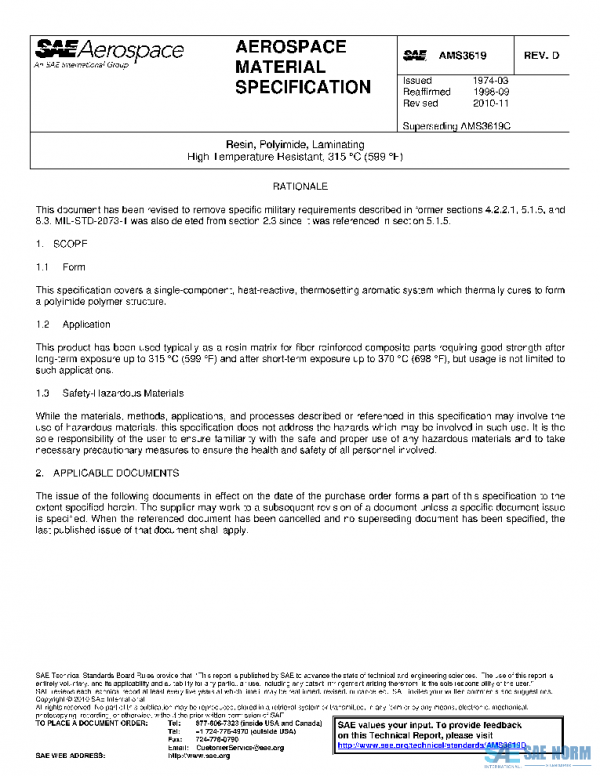SAE AMS3619D PDF