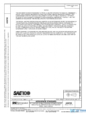 SAE AS9705 PDF
