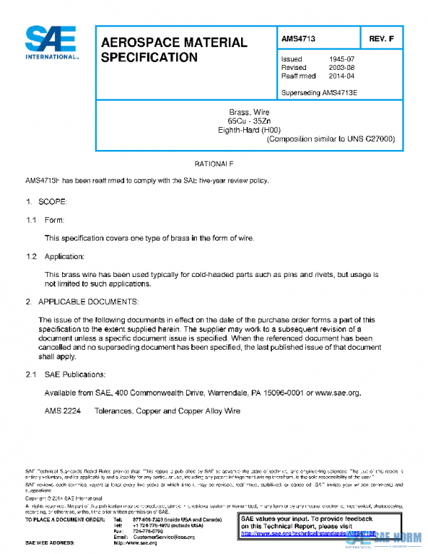 SAE AMS4713F PDF