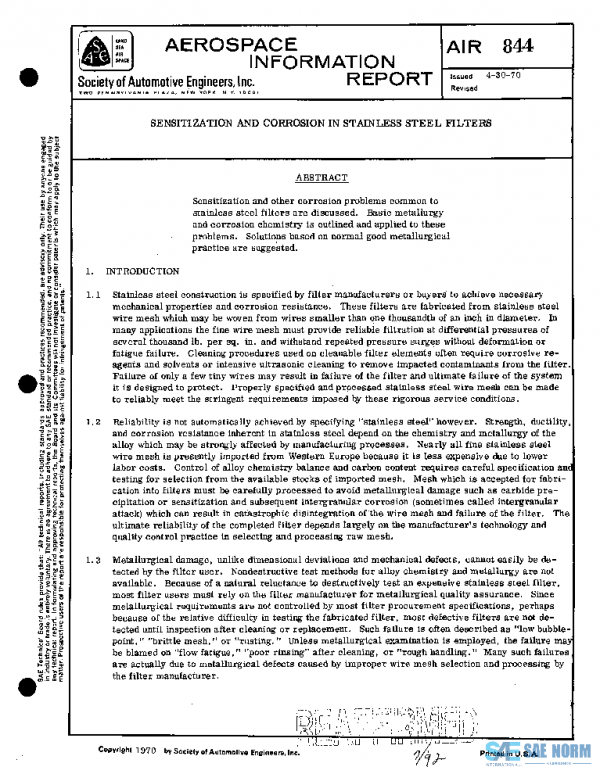 SAE AIR844 PDF