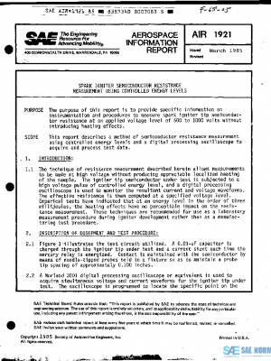 SAE AIR1921 PDF