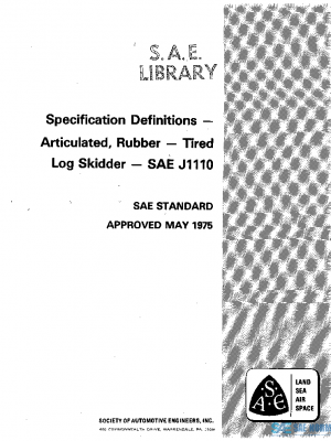 SAE J1110_197505 PDF