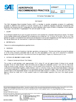 SAE ARP6223 PDF