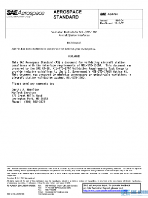 SAE AS4764 PDF