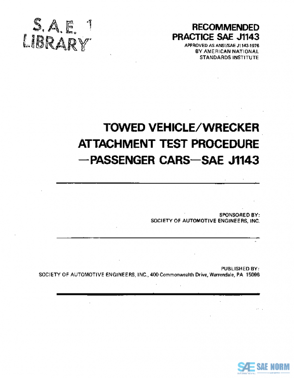 SAE J1143_197607 PDF