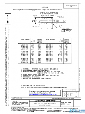 SAE AS3435 PDF
