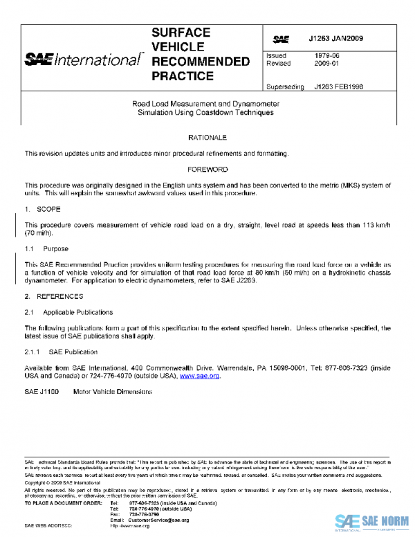 SAE J1263_200901 PDF