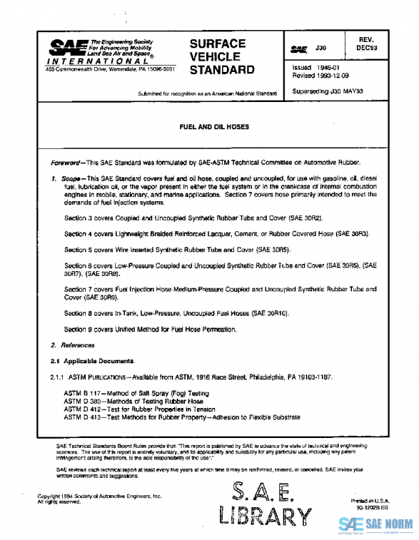 SAE J30_199312 PDF SAE J30_199312 PDF