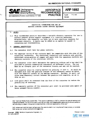 SAE ARP1892 PDF