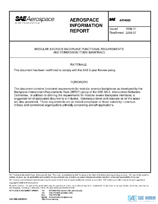 SAE AIR4980 PDF