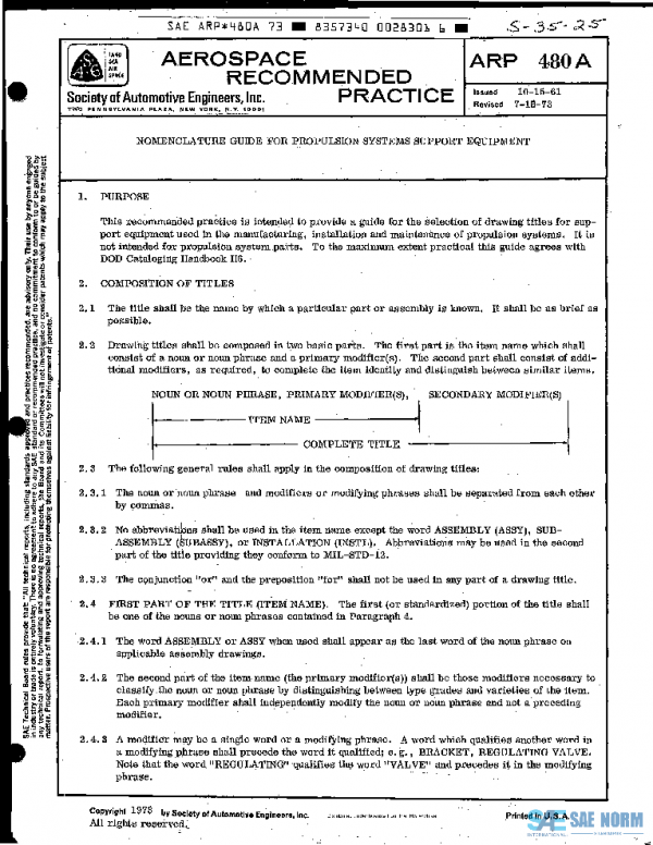SAE ARP480A PDF