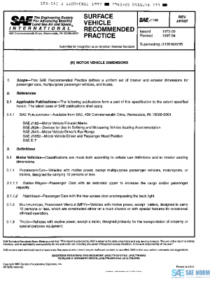 SAE J1100_199704 PDF