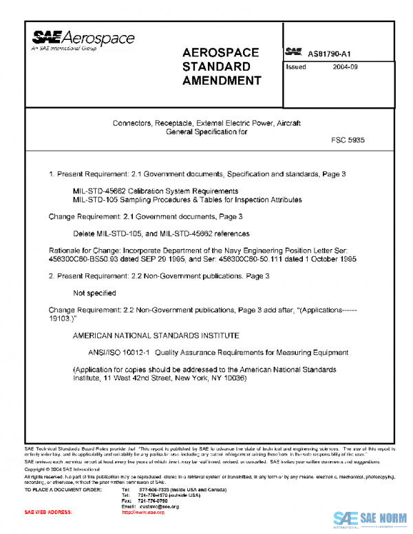 SAE AS81790_A1 PDF