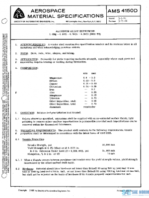 SAE AMS4150D PDF