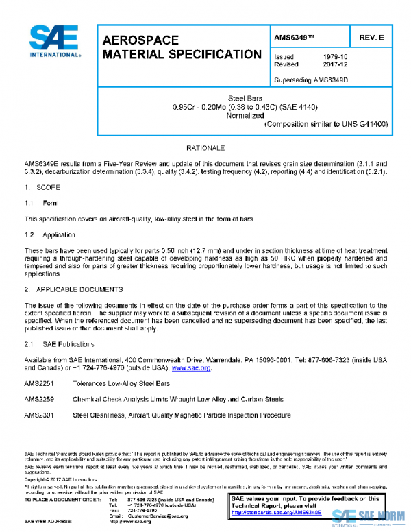 SAE AMS6349E PDF