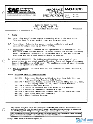 SAE AMS4363D PDF