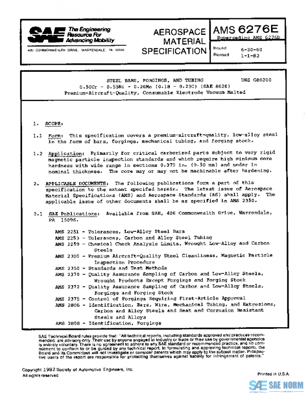 SAE AMS6276E PDF